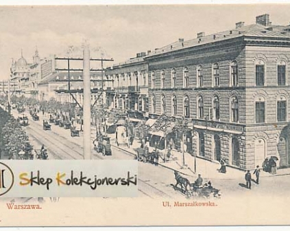 Warszawa Ulica Marszałkowska przed 1905r