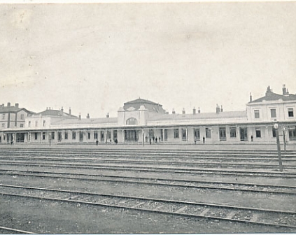 Nowy Sącz Dworzec kolejowy 1911r