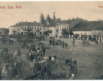 Opatów Gubernia Radomska Rynek