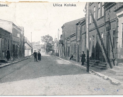 Kłodawa Ulica Kolska 1926r