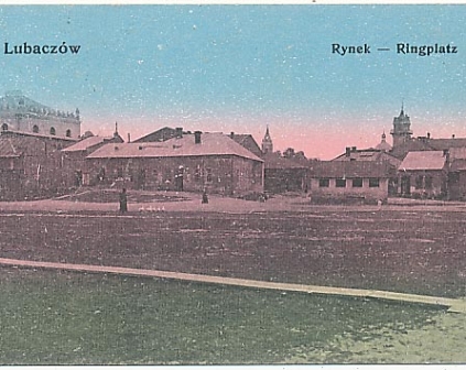 Lubaczów Rynek synagoga