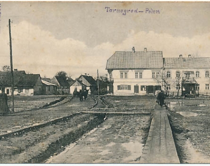   Tarnogród pow Biłgoraj Rynek 1918r