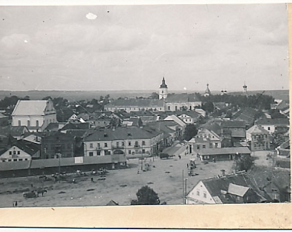 Słonim Widok ogólny synagoga