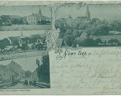 Nowy Targ Kilka widoków 1899r