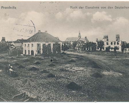 Przasnysz Rynek 1915r