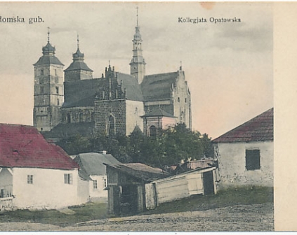 Opatów Gub.Radomska Kolegiata 1917r