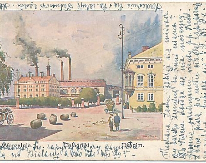 Okocim Browar Warzelnia 1902r