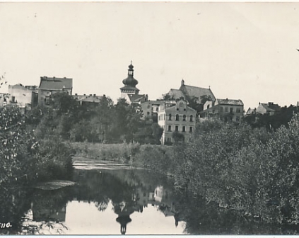 Krosno Widok ogólny synagoga 1936r