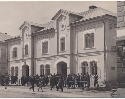 Iwonicz Ulica szkoła 1932r