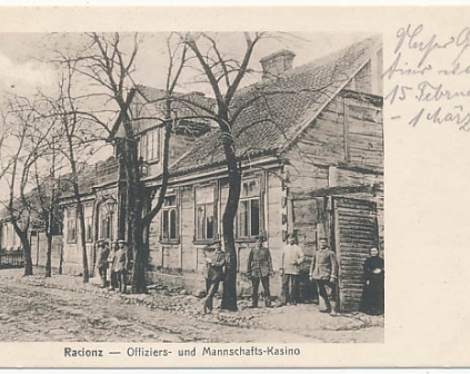 Raciąż Kasyno Oficerskie 1915r
