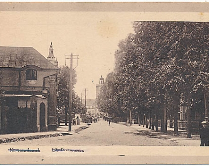 Radomsko Noworadomsk Ulica 1921r