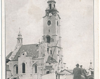 Stryków Kościół 1917r