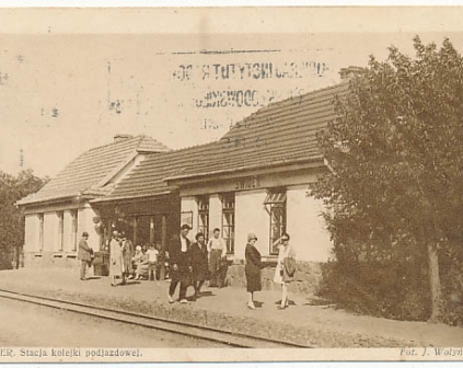 Świder Otwock Dworzec kolejowy 1931r
