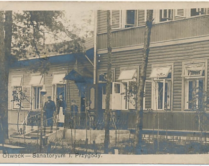 Otwock Sanatorium I.Przygody 1915r fotograficzna