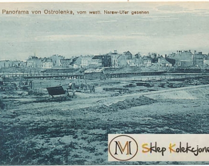 Ostrołęka Widok ogólny 1916r