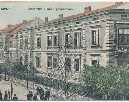 Chrzanów Starostwo i Rada Powiatowa 1914r