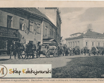 Wilno Wojsko niemieckie  Vom ostlichen Kriegsschauplatz 