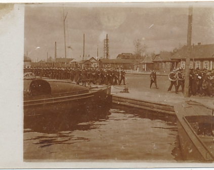 Pińsk Flota Pińska 1930r