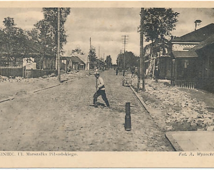 Łuniniec Ulica Piłsudskiego