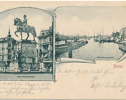 Szczecin Stettin Kaiser Wilhelm Denkmal