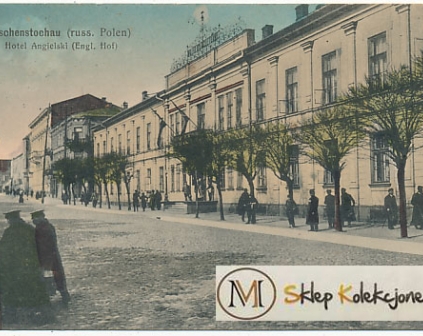 Częstochowa Hotel Angielski 1915r