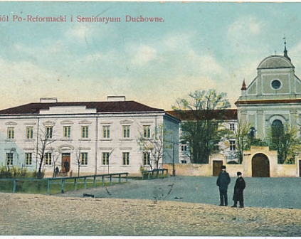 Płock Kościół i Seminarium Duchowne 1913r