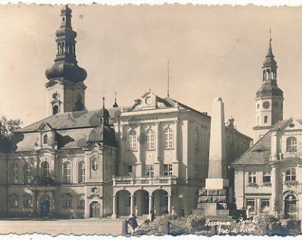 Pszczyna Rynek 1936r