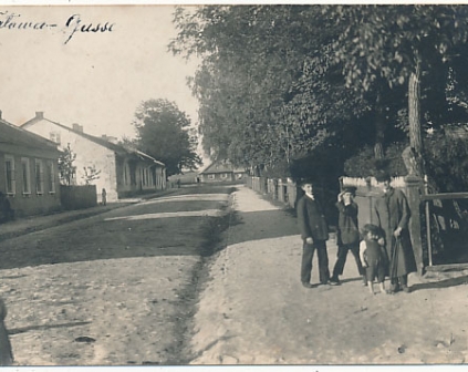 Janów Lubelski Ulica Wałowa żydzi