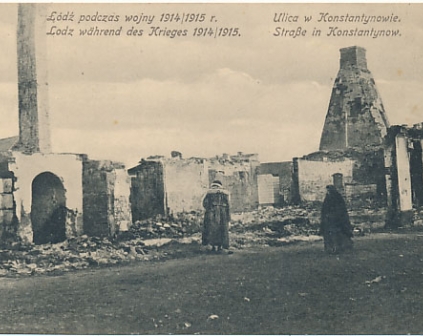 Konstantynów Łódzki wojna 1914/1915r
