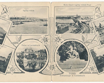 Warszawa podwójna secesja 1915r