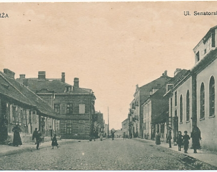 Łomża Ulica Senatorska synagoga