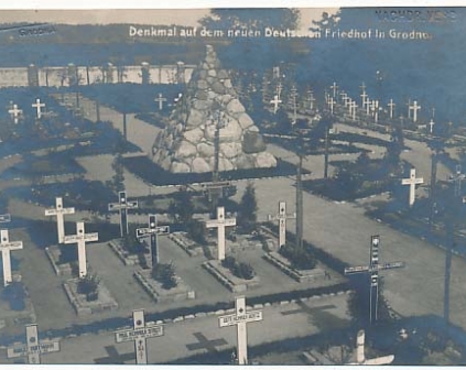 Grodno Cmentarz wojskowy foto Rubinsztajn