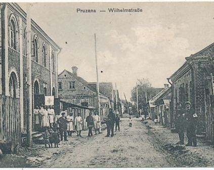 Prużana Wilhelmstrasse synagoga Czerwony Krzyż