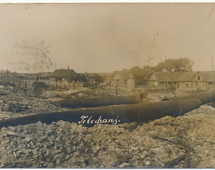 Telechany Widok ogólny 1916r  fotograficzna