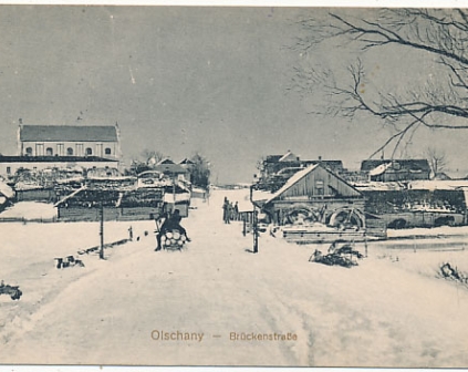 Olszany Bruckenstrasse 1916r