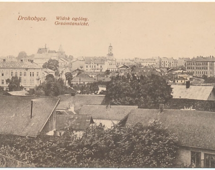 Drohobycz Widok ogólny 1917r