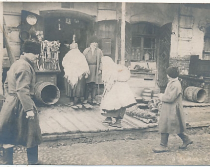 Pińsk Rynek 1917r fotograficzna