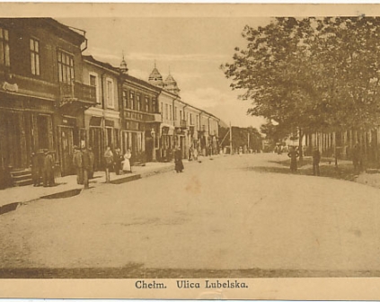 Chełm Ulica Lubelska 1920r