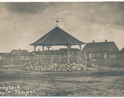 Kobylnik Musik Tempel 1917r fotograficzna