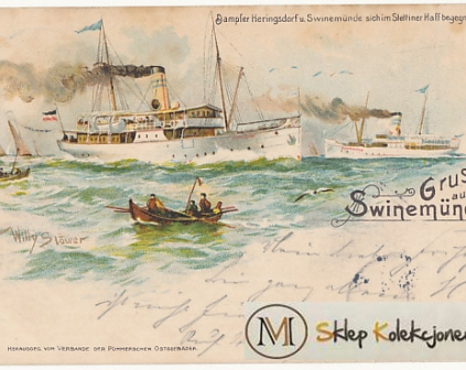 Świnoujście Gruss aus Swinemunde 1903