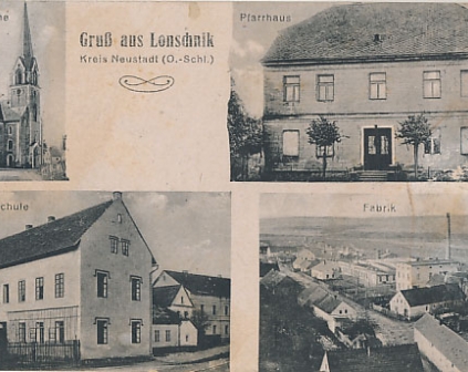 Łącznik Gruss aus Lonschnik 1920r