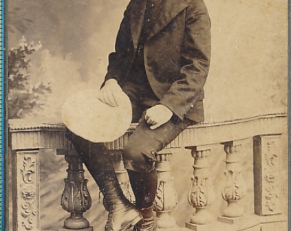 Warszawa Foto Mieszkowski Dziecko chłopiec CDV
