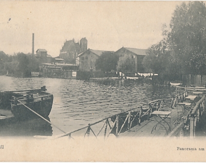 Iława Dt.Eylau Panoram od jeziora 1905r