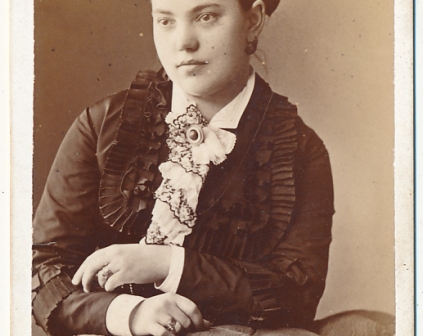 Lwów Foto. TRZEMESKI kartonik tekturka CDV