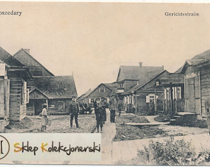 Koszedary ulica wojsko 1918r