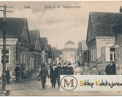Lida Gartenstrasse wojsko synagoga