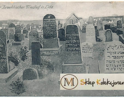 Lida Cmentarz żydowski Kirkut 1916r