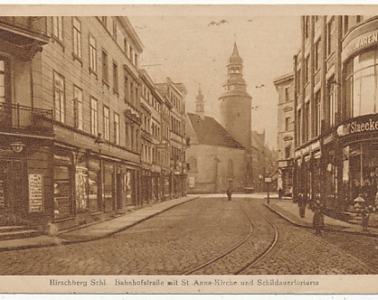 Jelenia Góra Ulica Dworcowa