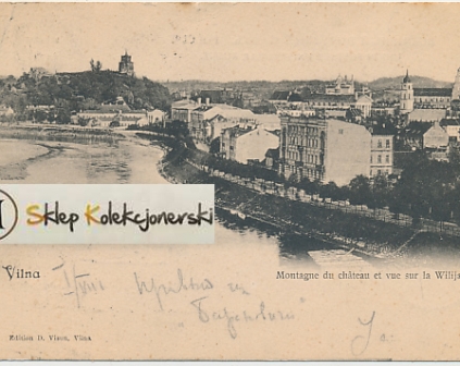 Wilno Widok ogólny 1902r wyd. Visun