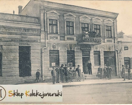 Tłumacz Apteka pod Czarnym Orłem 1910 r.